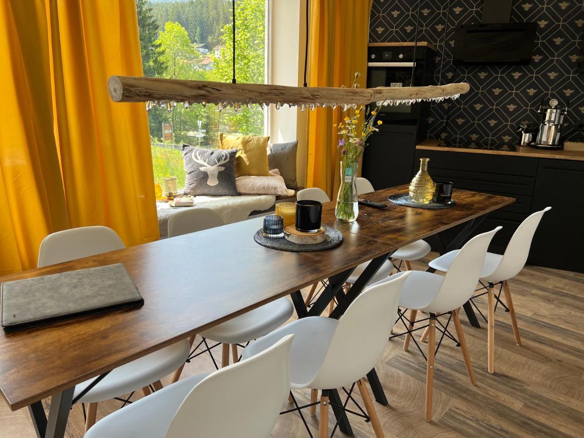 Bavaria Mountain Lodge Ski Arber Osser Bayrischer Wald Designer Ferienwohnung Lohberg Ngoại thất bức ảnh